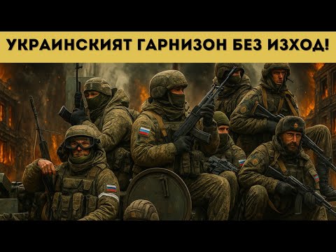 Видео: ЗАПОЧНА СЕ! РУСНАЦИТЕ ОБКРЪЖИХА КЛЮЧОВ ГРАД!