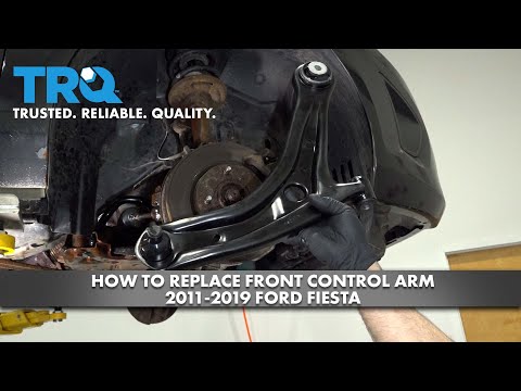 Видео: Как заменить передний рычаг подвески Ford Fiesta 2011-2019