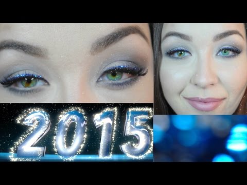 Видео: НОВОГОДНИЙ МАКИЯЖ 2015 №1 - ГОД СИНЕЙ ДЕРЕВЯННОЙ КОЗЫ