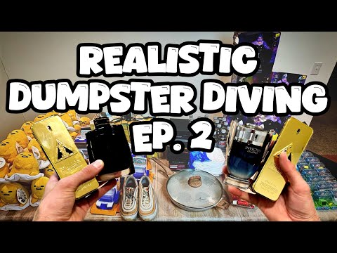 Видео: Я нашёл ОГРОМНУЮ добычу меньше чем за 2 часа! | Настоящее ныряние в мусорный бак