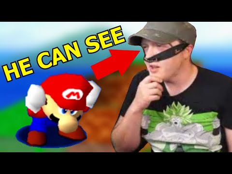 Видео: Очевидный читер подделывает скоростное прохождение Super Mario 64 с завязанными глазами