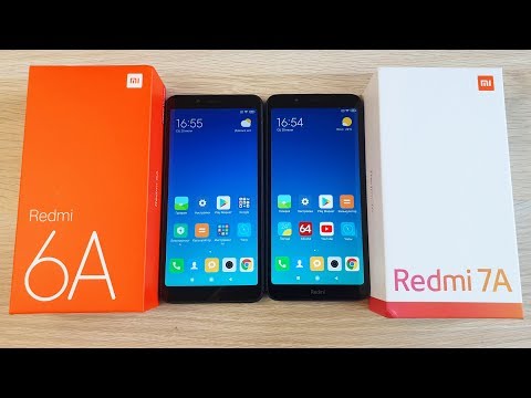 Видео: XIAOMI REDMI 6A VS REDMI 7A - ЧТО ИЗМЕНИЛОСЬ? ПОЛНОЕ СРАВНЕНИЕ!