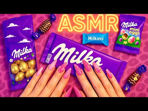 Видео: АСМР | Шоколад 🍫 *итинг, таппинг* | ASMR Milka Chocolate 🐮