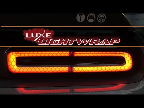 Видео: Установка Luxe Lightwrap FX Mid Honeycomb на мой Challenger