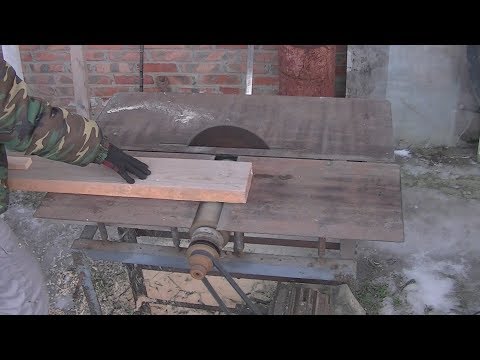 Видео: 3/3 Простая циркулярная пила. Часть 3.  Как пилит и строгает...