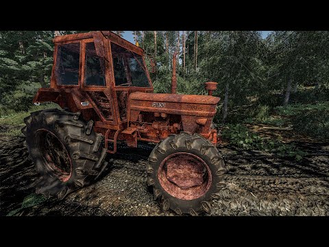 Видео: Брошенный трактор найден в лесу - восстановление | Farming Simulator 22