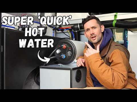Видео: ЛАЙФХАК с дизельным обогревателем для ГОРЯЧЕЙ воды в вашем автофургоне!