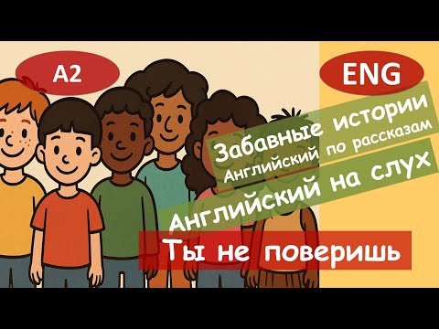 Видео: Ты не поверишь! Английский по смешным рассказам. Для начинающих(A2) Английский на слух.