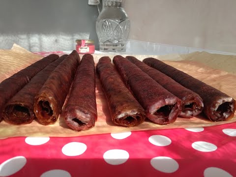 Видео: Пастила (лаваш) из сливы.  Приготовить просто!