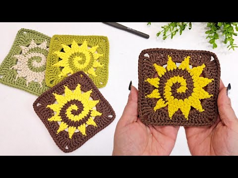 Видео: Конструкция мотива другой спиральной модели солнца