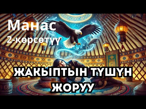 Видео: Манас. 2- көрсөтүү. Жакыптын түшүн жоруу. Бизди колдойм десеңиз: МБАНК +996550655209