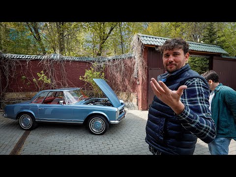 Видео: Нашли в замке редкий Mercedes Pagoda!