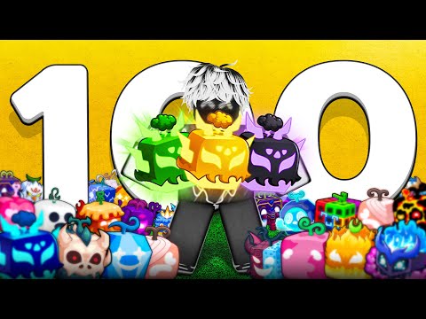 Видео: 🍇Я 100 РАЗ ОТКРЫЛ ЛЕТНЮЮ ГАЧУ в БЛОКС ФРУТС / Blox Fruits Roblox