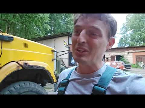 Видео: Камаз. Облицовка морды пластиком. Пластиковый капот и бампер.