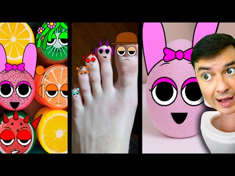 Видео: ВКУСНЫЕ СПРУНКИ У МЕНЯ В ГОРОДЕ 😨 Поппи, Sprunki, Игра в кальмара, Цифровой цирк Влад Family