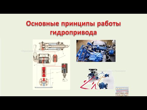 Видео: Основные принципы работы гидропривода
