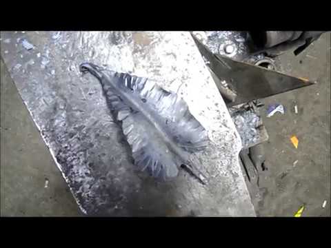 Видео: ковка листика из уголка