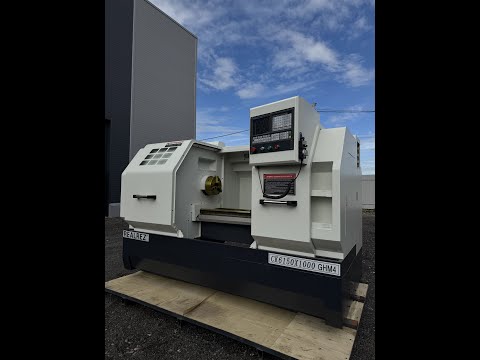 Видео: Токарный станок с ЧПУ REALREZ CK6150/1000 GHM4