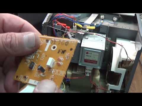 Видео: Микроволновка  Плавающий дефект