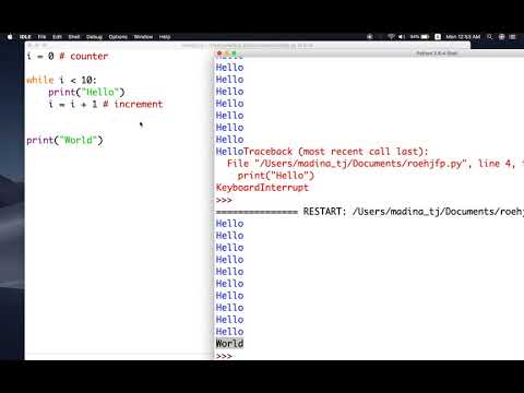 Видео: Сабақ #3. Цикл while, break