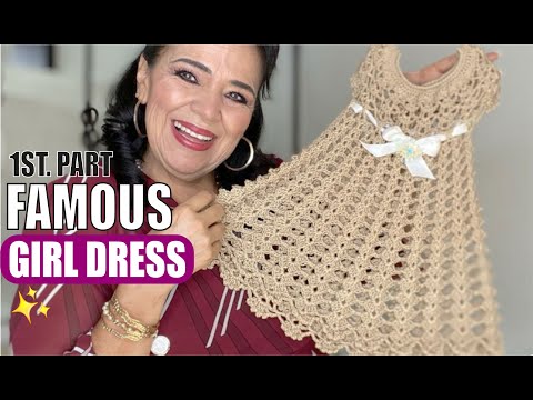 Видео: (1-й стр.) КАК Связать крючком платье для девочки — ЛЕГКО И БЫСТРО — ОТ ЛАУРЫ СЕПЕДЫ
