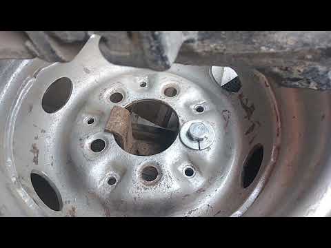 Видео: Мерседес Т1 запаска под днищем