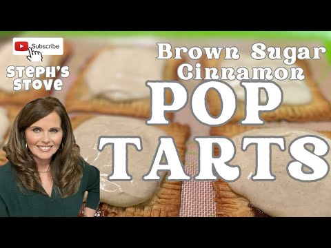 Видео: Как приготовить поп-тартс — рецепт с коричневым сахаром и корицей с глазурью — Steph’s Stove
