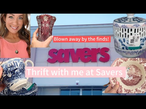 Видео: Экономьте вместе со мной в Savers | удивительные находки и полная корзина — Johnson Bros, Cranber...