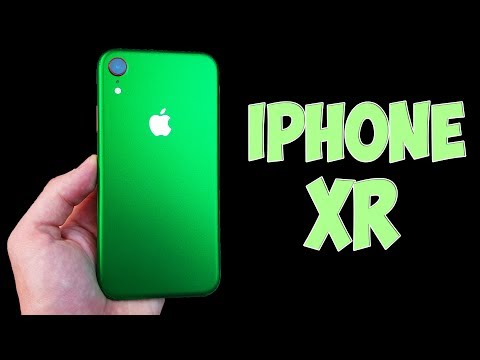 Видео: ИЗ КРАСНОГО IPHONE XR СДЕЛАЛ ЗЕЛЕНЫЙ! ЦВЕТНАЯ ПЛЕНКА С ALIEXPRESS