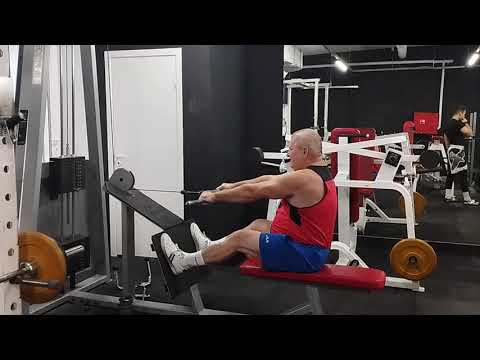 Видео: 03.11.2025г.  Тяга сидя блока  45.5 кг на 20 раз.  64 года ,  вес  103.7 кг.