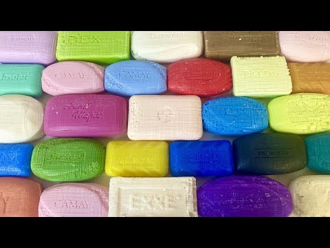 Видео: ASMR Soap Cubes. Soap Cutting. Резка мыла кубиками. Satisfying soap video.