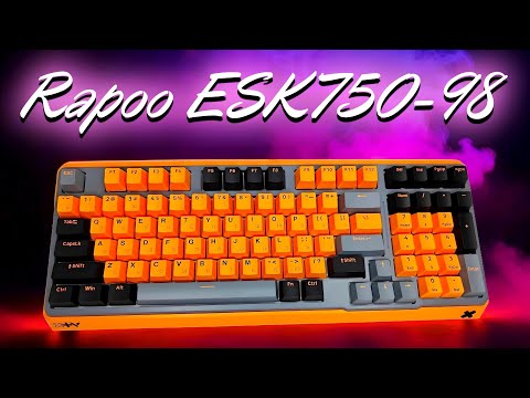 Видео: Механическая клавиатура Rapoo ESK750-98 Идеальный баланс эстетики, функциональности и надежности