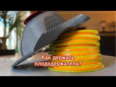 Видео: Как держать плододержатель. Ошибки и ответы на вопросы, Borner