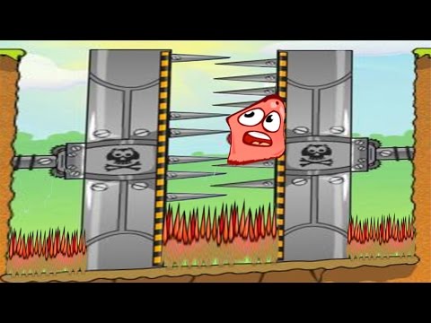 Видео: Red Ball - Красный Шарик. Смотреть ИГРУ .. [ФАНИК]