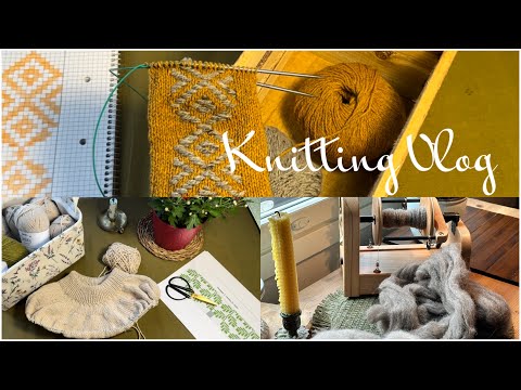Видео: Vlog 140 / Неделя с прялкой, носками и эстонским узором 🌿