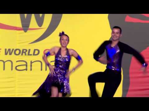 Видео: Пламена Петрова и Марио Гергинов на DANCE WORD CUP 2015 - Букурещ