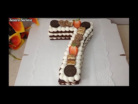 Видео: ЦИФРА ТОРТ . 7 ( СЕМЬ ) ВУПИ ПАЙ Оригинальный Рецепт .