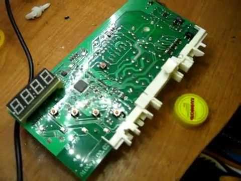 Видео: Ремонт электронного модуля стиральной машины Hansa, Ханса