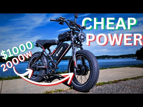 Видео: Этот двухмоторный электровелосипед с отличным ускорением! Обзор #Amyet S8