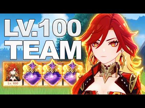 Видео: Я прокачал всю команду до 100-го уровня... Стоило ли оно того? (Genshin Impact)