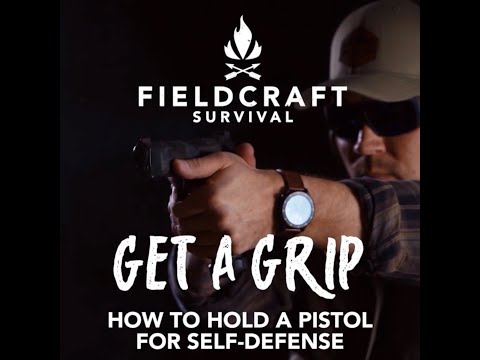 Видео: Основы GunFighter: правильный хват пистолета