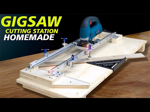 Видео: Как сделать станцию ​​для резки лобзиком — ИДЕАЛЬНАЯ резка углов