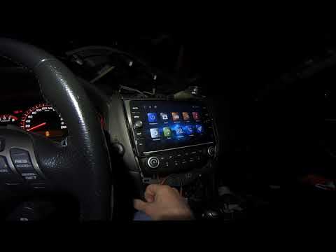 Видео: Магнитола хонда аккорд 7( головное устройство) на андроиде 2021 года.