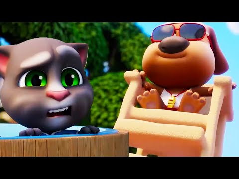 Видео: Короткометражка  ⭐   Говорящий Том и летние каникулы  😸⭐  Мультики для детей