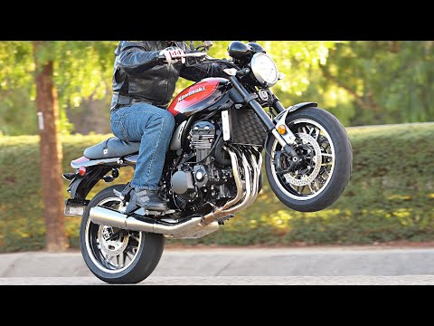 Видео: Битва Японской Классики (550сс - 900сс) - Honda CB750, Zephyr 750, Bandit 650, Z900RS ...
