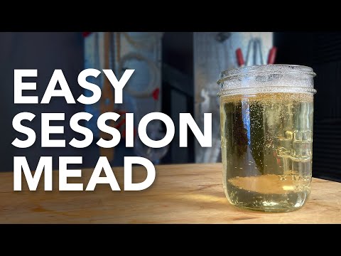 Видео: Как приготовить Session Mead | Рецепт хрустящего гидромеля с фруктовым медом и ноткой игристого вина