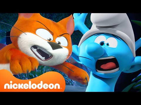 Видео: Смурфики | Один страшный момент из каждой серии 1 сезона The Smurfs! | Nickelodeon Cyrillic