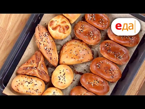 Видео: Пышные пирожки с печёнкой и гречкой | Выпечка для чайников