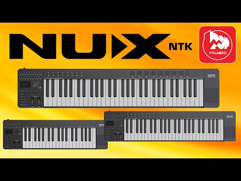 Видео: Миди-клавиатура NUX NTK-61, а также варианты на 37 и 49 клавиш