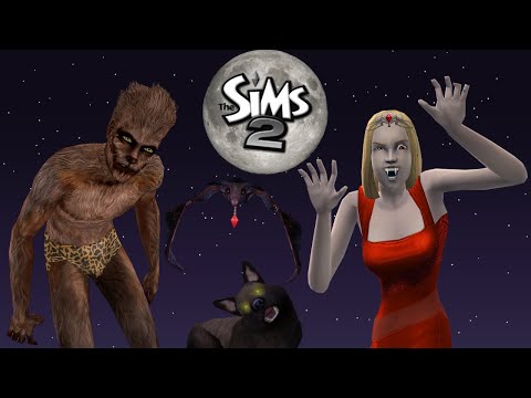 Видео: The Sims 2: Всё о вампирах и оборотнях!